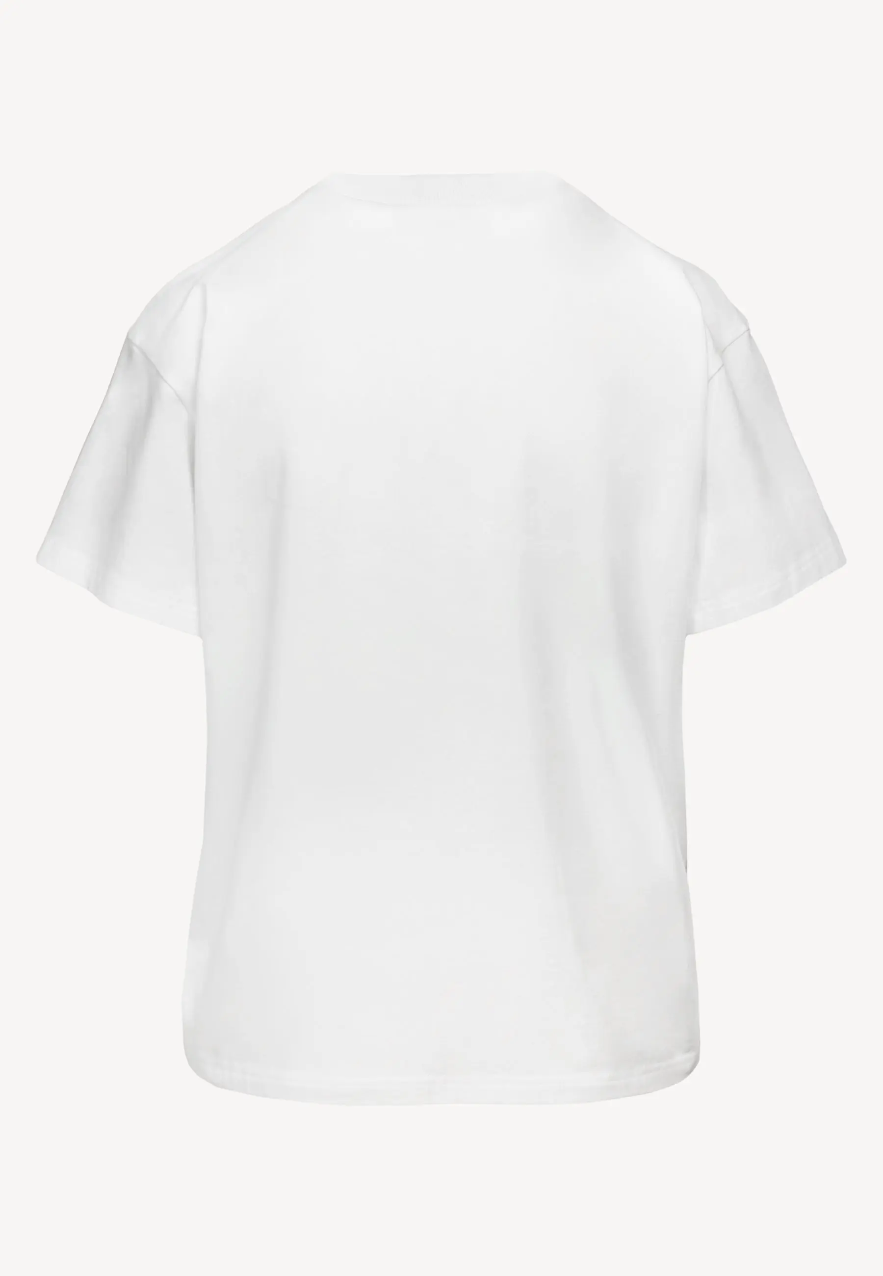 Biały T-shirt oversize TISHAL - Image 4